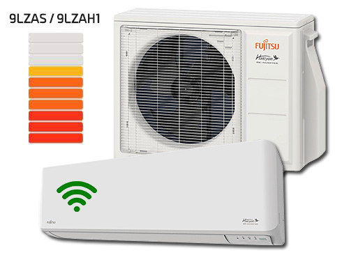 Thermopompe murale 9LZAS fournissant jusqu'&agrave; 12 000 BTU